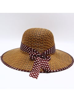 اشتري New Sunshade and Sunscreen Summer Cool Mat Hat Countryside Hat في الامارات