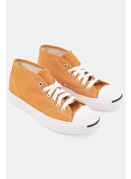 اشتري Women Jack Purcell Mid Saf Lace Up Casual Shoes, Yellow/White في الامارات