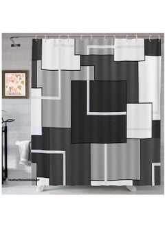 Buy Shower Liner, Curtain Bathroom Waterproof Anti-Mold Modern Minimalist Fashion Curtain For Bathroom And Bathtub, No Chemical Smell,  12 Rustproof Metal Grommet Holes 70W X 78H Inch in UAE