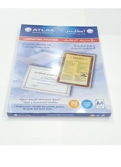 Buy A4 Laminating Pouches Set  Clear in Saudi Arabia