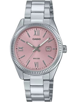 Buy Casio Standard Pink Dial Quartz Dress Women's Watch LTP-1302DD-4A1V in UAE