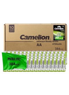 Buy Camelion Battery 2700mAh AA Always Ready 192 Packs in Egypt