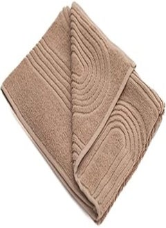 اشتري More Cottons Zigzag Towel 550GSM (Coffee) في مصر