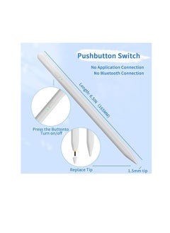 اشتري قلم ستايلس لشاشات اللمس ، ايباد شامل بنهاية رفيعة في مصر