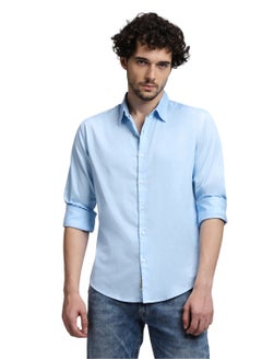 Buy Slim Fit Pure Cotton Casual Shirt in UAE