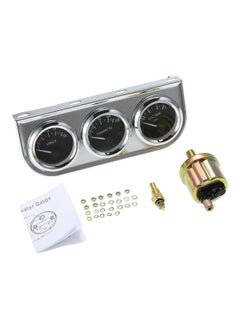 Buy Oil Pressure Celsius Water Temperature Gauge Voltmeter Kit for Car Motorcycle Meter in Saudi Arabia