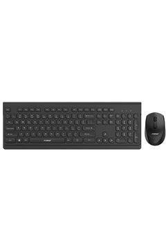 Buy Wireless Gaming keyboard and mouse suit Esports Light-Emitting Office Desktop Laptop  Keyboard (FV-W306 - black) in Egypt