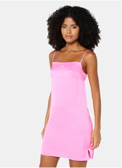 Buy Basic Satin Cami Dress in Saudi Arabia