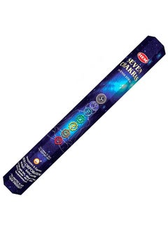 Buy Seven Chakras Incense Sticks Pack of 20 in UAE