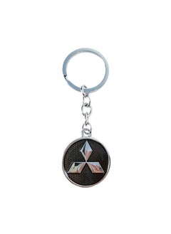 Buy Mitsubishi Logo Car Metal Key Chain Key Ring For Cars in Saudi Arabia