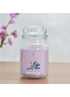 Buy Qara Colonial Lavender Chamomile Jar Candle 530 g in Saudi Arabia