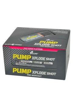 Buy Pump Xplode Shot Pre Workout 20 Pcs x 60 Ml Fruit Punch in UAE