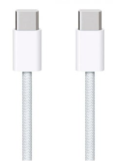 Buy Cable Type C To Type C Data Sync And Charging Cable For Apple iphone 15 Pro Max - Iphone 15 in Saudi Arabia