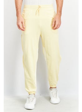 اشتري Men Sportswear Fit Training Sweatpants, Yellow/White في الامارات