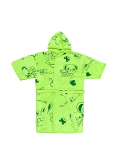 Buy Swimming Bath Gown For Kids Bath Gown For Baby Boys;Baby Girls ; Swimming Gown For Kids (Jelly Hood Green 6 Months 2 Years(Small)) in UAE