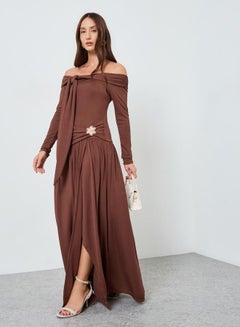 cream dress and black shoes Adelina in SIZE:US 2 creating a silhouette that breathable beach cover up women Tory Burch Women's Poplin