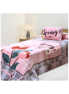 Buy Kids quilt set velvet 6 pieces, size 180 x 240 cm Model 2046 from Family Bed in Egypt