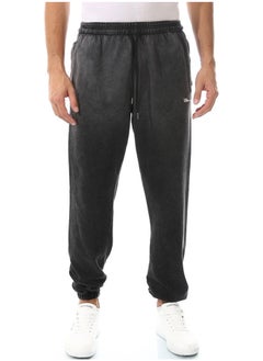 Buy Comfy Fossil Grey Elastic Waist Joggers in Egypt