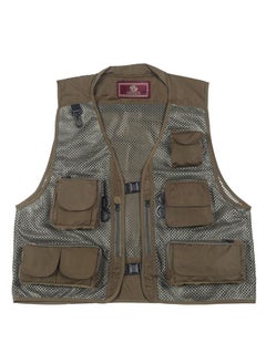 اشتري Multi Pocket Fishing Photography Vest XL في السعودية