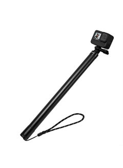 اشتري TELESIN Selfie Stick Long Pole (118"/3M) for GoPro Max Hero 12 11 10 9 8 7 DJI Action 4 Pocket 3 Insta360 X3 Go 3 Ace Pro Bike Motorcycle Accessories في الامارات