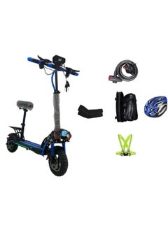 Buy E10 High-Powered Electric Bike Motor 1000w with Freebies Stuff Blue in UAE