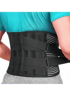 اشتري Brace Back Lumbar Support Belt Brace Back Pain Relief Men Women Spine Decompression Waist Trainer Waist Slimming Shapewear  Adjustable Sports Protective Belt Yoga Weight Loss Belt Posture Corrector في الامارات