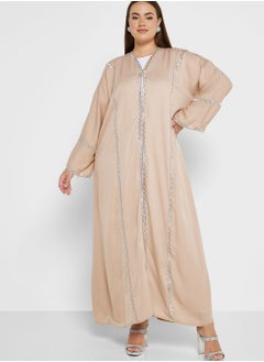 Buy Embellished Detail Abaya in UAE