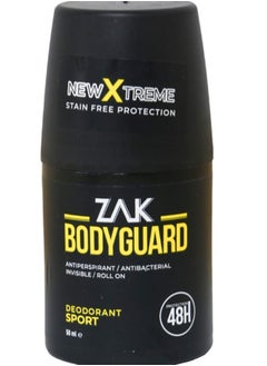 اشتري Zak Bodyguard Deodorant Roll On Sport 48H - 50 Ml في مصر