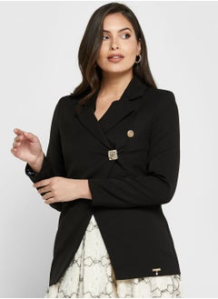 Buy Embellished Pocket Detail Blazer in UAE