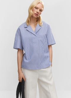 Buy Stripe Detail Shirt in UAE