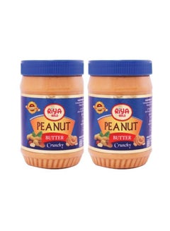 Buy Premium Peanut Butter Crunchy 510grams - Pack of 2 in UAE