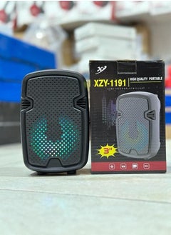 اشتري High Performance Portable Speaker - wireless Bluetooth connection - Music speaker XZY-1191 - Bluetooth Technology - Black في مصر