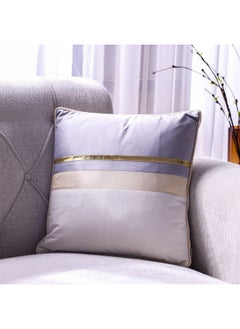 Buy Ss24 Pearl Patchwock Cushion Luxury Style Cushion Home Decorative Throw Pillows Cushion for Bedroom Sofa Living Room Yellow Grey 45X45Cm Wl1519-2B-Wgy in UAE