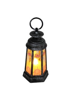 Buy Ramadan Kareem Plastic Lantern Light 15cm of Silver Radiance in UAE