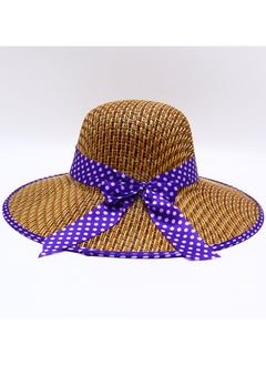 اشتري New Sunshade and Sunscreen Summer Cool Mat Hat Countryside Hat في الامارات