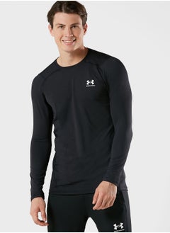 Buy HeatGear Armour Fitted Long Sleeve Top in UAE