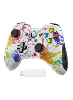 اشتري EasySMX 【2023 New】 Wireless Gaming Controller for Windows 7 8 10 11 PC/PS3/Android/Switch/Steam Deck, Dual-Vibrate Gamepad Joystick Computer Game Controller With Turbo, 14 Hours Working Battery في السعودية