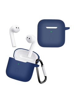 Buy Silicone Earphone Case For Xiaomi Redmi Buds 3 Cover Wireless Shell Earbuds 3 Blue in Saudi Arabia