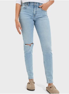 Buy Ripped Skinny Jeans in UAE