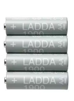 اشتري Rechargeable Battery AA1900 MAh 4 Pieces في السعودية