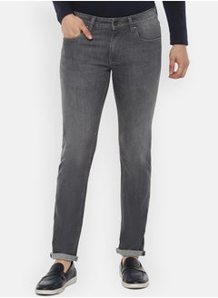 Buy Low Rise Slim Fit Denim Casual Jeans in UAE