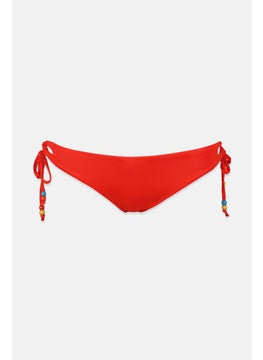 اشتري Women Tie Bikini Bottom, Red في السعودية