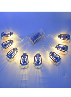 Buy LED Lantern Shaped String Light Multicolour in Saudi Arabia