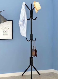 Buy Vertical Coat Rack Tree Clothes Stand Rack Metal Hanger Standing Hall Hallway Holder Organizer for Entryway Office in Saudi Arabia