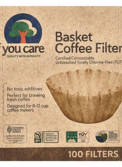 Buy Basket Coffee Filters 100 Filters in UAE