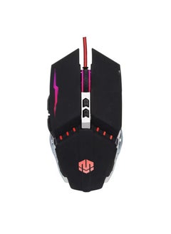 اشتري Glow Macro Programming Wired Game Mouse في الامارات