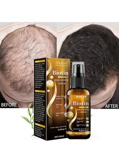 Buy Biotin Hair Regrowth Serum Spray, Hair Essential Spray, Biotin Thickening Herbal Serum, Anti Hair Loss Serum For Hair Growth And Hair Loss, Hair Regrowth For Thicker Longer Fuller Hair in Saudi Arabia