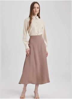 اشتري Woman A Line Woven Skirt في الامارات