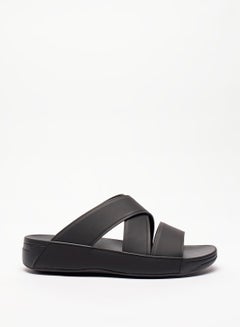 Buy Open Toe Cross Strap Slip-On Sandals in UAE