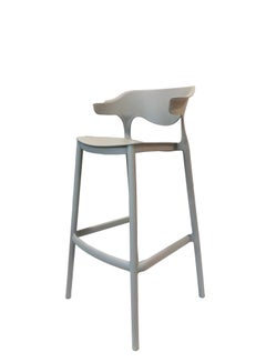 اشتري Stackable High Quality Bar Chair JP1240c Grey في الامارات